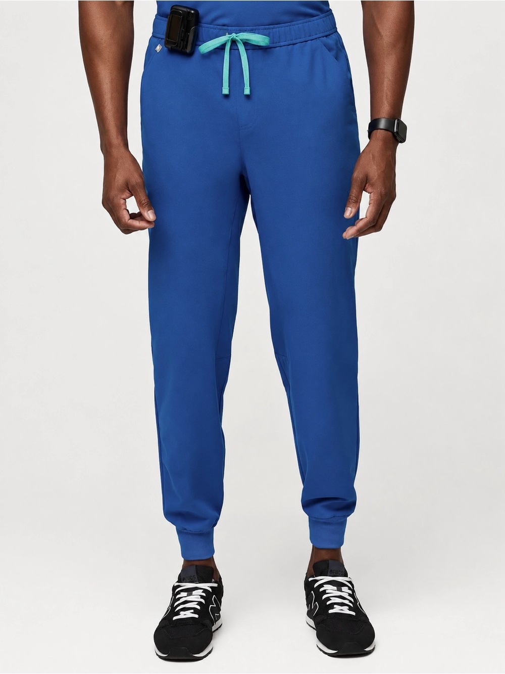FIGS Tansen Blue Jogger Scrub Pant - Size Medium Short